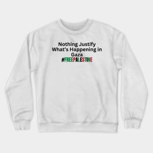 FREE PALESTINE Crewneck Sweatshirt